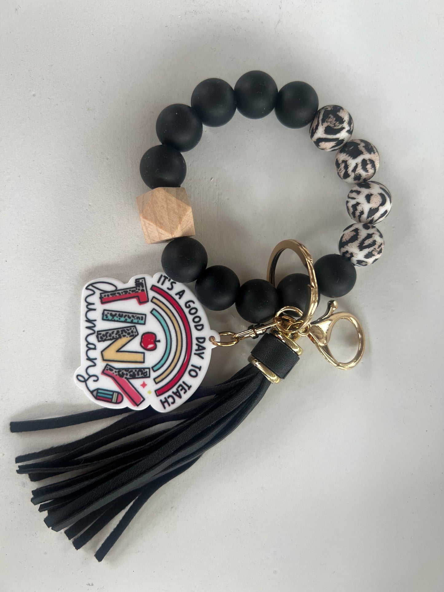 Teacher Wristlet Keychain