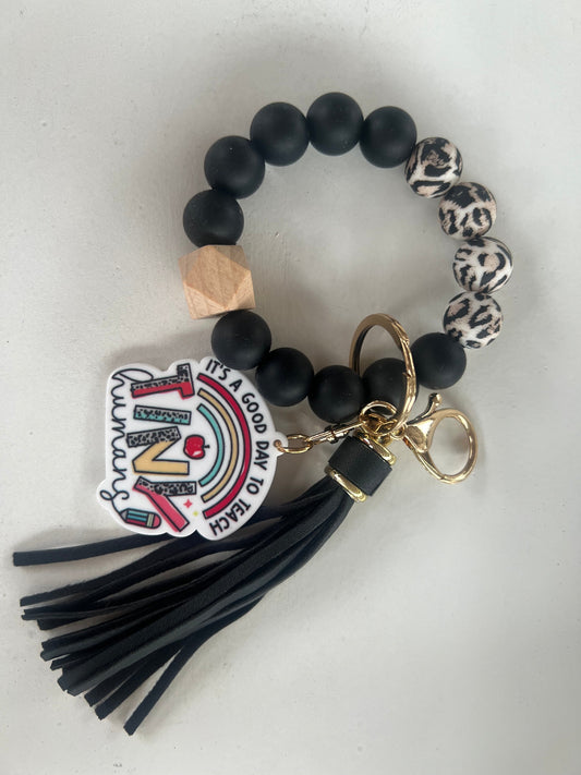 Teacher Wristlet Keychain