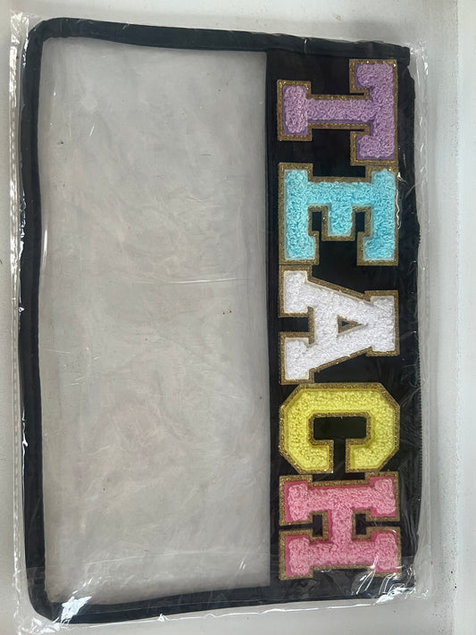 Teach Clear Storage Pouch